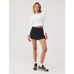 Outdoor Voices Black Exercise 3" Skort NWT